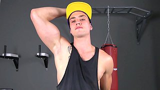 Athletic Czech Stud Jerks Big Dick