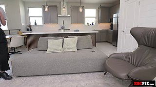 Cuck Watches BBC Flood His Girl's Cunt With Cum