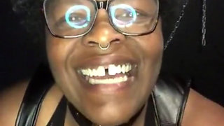 Posing in Sexy Fem Dom Outfit