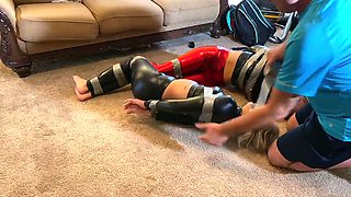 Lesbian Bikini Bondage Threesome