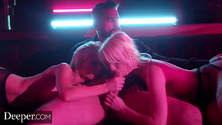 Deeper - Kayden and Kenna fuck VIP in strip club booth