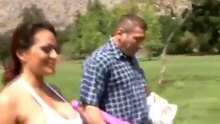 Ava Lauren is one Hot yoga Milf teacher: Blowjob, Big Tits  Big Ass Porn