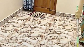 Innocent New Maid Fucked By Husband While Wife Cooking In Kitchen