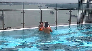 A Little Battle in the Pool