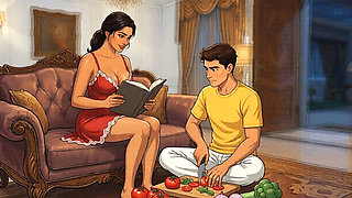 Desi Indian Bhabhi Jaya Teracher Part 24 - Hairy Mature MILF Creampie Close-Up
