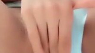 She Milks Her Naughty Snatch In Her Spouse's Absence
