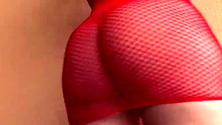 curvy cougar Sara Jay bangs with black lover