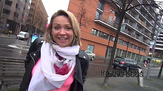 Porn Casting on the Open Street with Honey, Part 1
