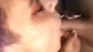 My Girlfriend Swallows Cum While She Plays with Her Pussy