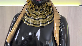 I Finally Got to Wear My Golden Scales Hood Again Last Weekend During the Efm