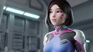 The Rise of a New Popstar - D.va 3D Overwatch Porn Animation