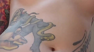 German Scout - Inked Small Tits Dirty Girl Silvia Ruby Pick up for Casting Fuck