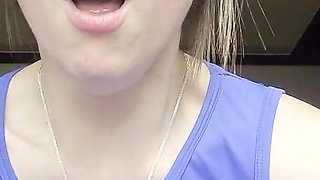 Sick Woman Cough Obsession