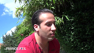 Sexy Brunette Has Hot Sex with Horny Guy While Husband Watches