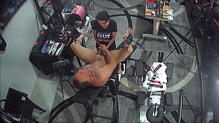 Strap on Stories - Daily Pegging Day 101 Overhead View - Fuck His Butt with Toys & a Lollipop