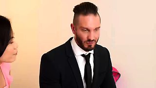 Cute Small Tit Brunette Teen Takes Dick Missionary