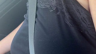 Micro Skirt and Exhib in Car and City