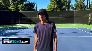 Stepmom's Perfect Big Tits Drive Virgin Stepson Wild - Cassie Del Isla Fucks Max Pierson