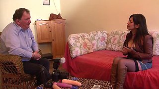 Horny Lesbian Director Fists Sluts Pussy Deep