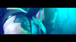 Mature Domme Stretches Sub's Ass Gaping Wide Open