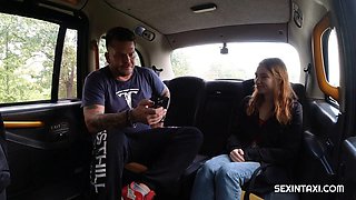 The Horny Driver Pulls Double Duty as Photographer to Pound the Naive Babe in Hardcore Fuck Fest