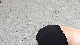 Teacher Caught in College Girl’s Trap, She Touches Dick with Foot Under the Desk and Shows Him Panties, Turning Him Into Her Pet