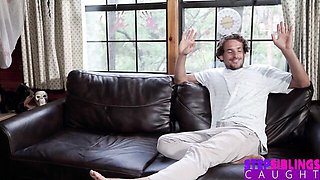 Redhead Lacy Lennon Fucks Fears Away with Stepbro