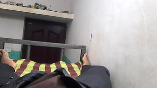 Hot six pack boy masterbating in the room