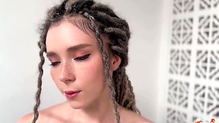 Homemade Super-hot Porking with Big-boobed Wifey in Lubricant and Fishnet Stockings POINT OF VIEW