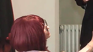 Seamstress in the Atelier Measures Cock and Fucks with Future Groom