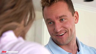 Big Tit Babysitter Penelope's Secret Move