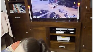 Great Gamer Blowjob As Spiderwoman