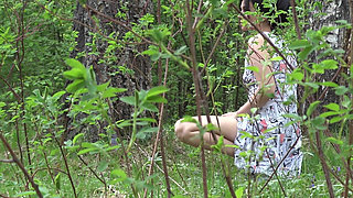Flashing My Pussy in the Woods