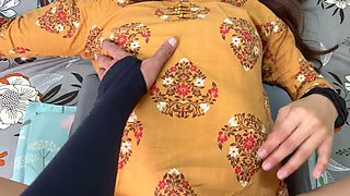 Desi Maid Pleasing Her Boss For extra Income and become his wife for 1 whole day.