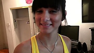 Little teen whore gets fucked