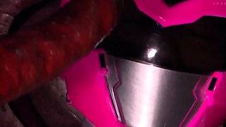 Japanese teen oil fingering her tight pussy