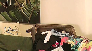 Hot Sexy Long Legs Big Tits Redhead Comes for a Fashion and Lingerie Try on Haul Turns Into Softcore Erotic No Panties Show