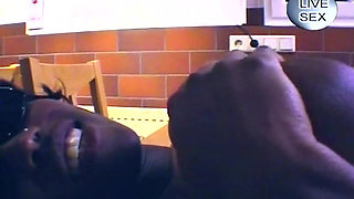 Mature Ebony Babe Prolapses Dripping Pussy in Wild Solo Play