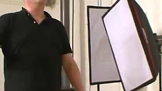 Humiliating hanging whipping tits pinching