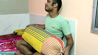 Desi Bengali Wife Threesome Sex! with Clear Desi Audio