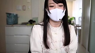 Extreme close up of Japanese teen masturbating Uncensored