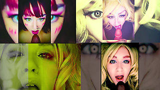 Goddess Lana - Hot Sensual Dildo Sucking Compilation 1