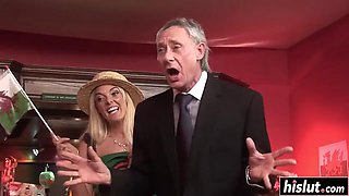 Busty orgy: Blowjob, Doggy  Cowgirl Porn