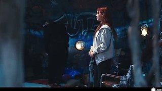 Redhead Babe Hypnotized & Face Fucked in Frozen Time Prank - Time Stop Sex