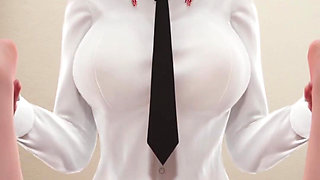 Makima Dominate and Fucks Denji (chainsaw Man)