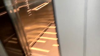 Steamy Public Gym Blowjob & Cumwalk Adventure!