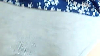 My Best Friend's Wife Rubbed Me with Her Ass, but She Didn't Oppose Putting My Cock Inside