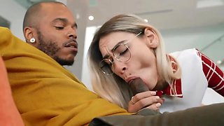my GF s big stepsister does anal!
