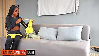 I made this TIGHT AFRO LATINA forget her BOYFRIEND ever promised her Chicago - LatinaCasting