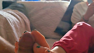 Leisurely Footjobs